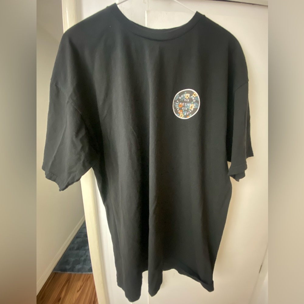 Active Brand Black T-shirt - sz XL